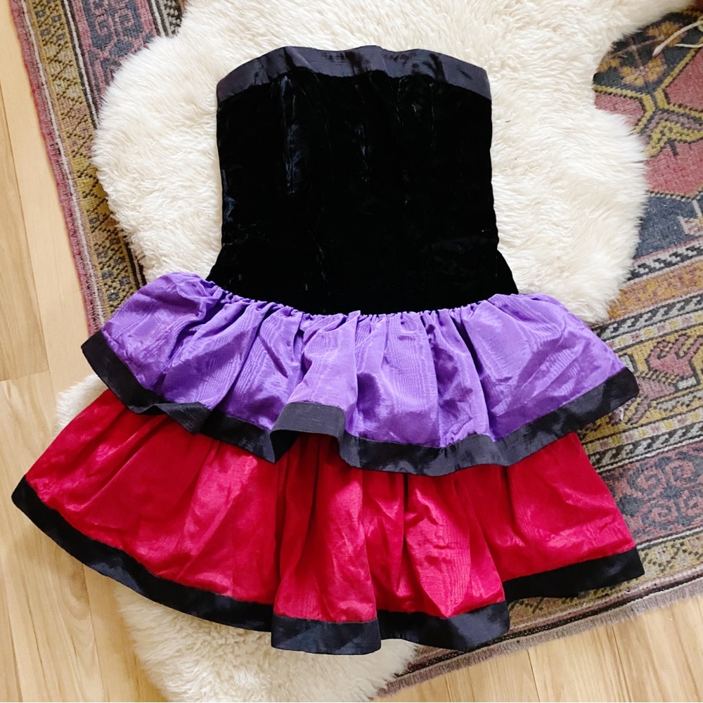 Vintage | Strapless Party Dress